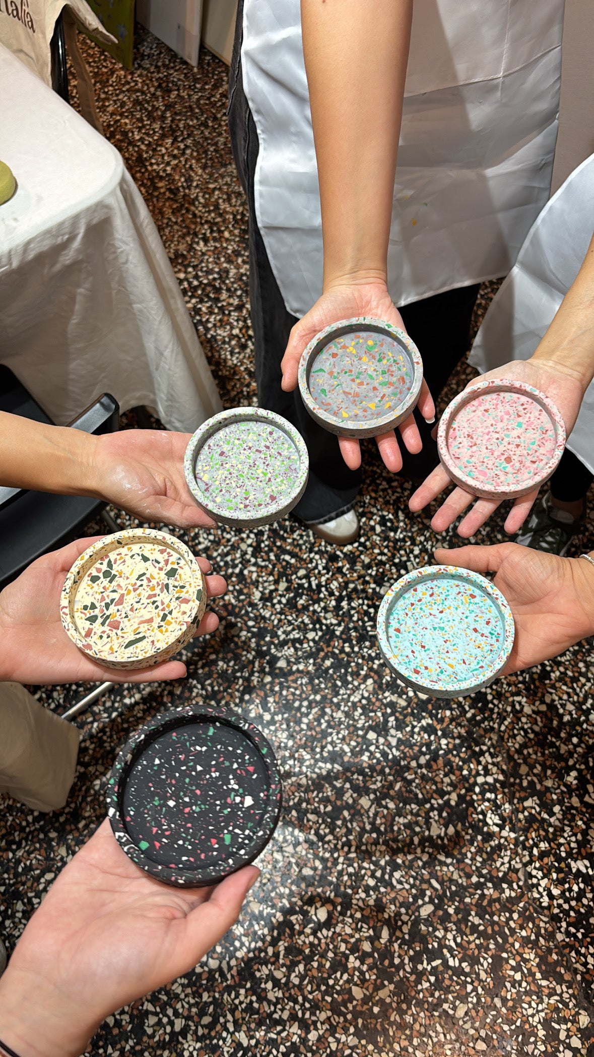 Workshop Terrazzo + decoro tazza Lavagna (31 ottobre 2025)
