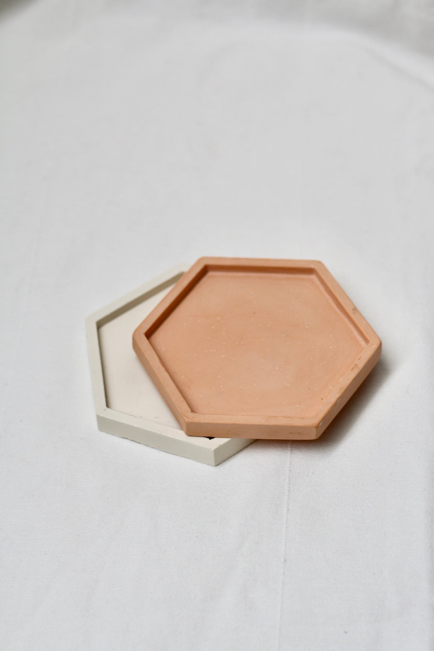 Coppia svuotatasche esagonali