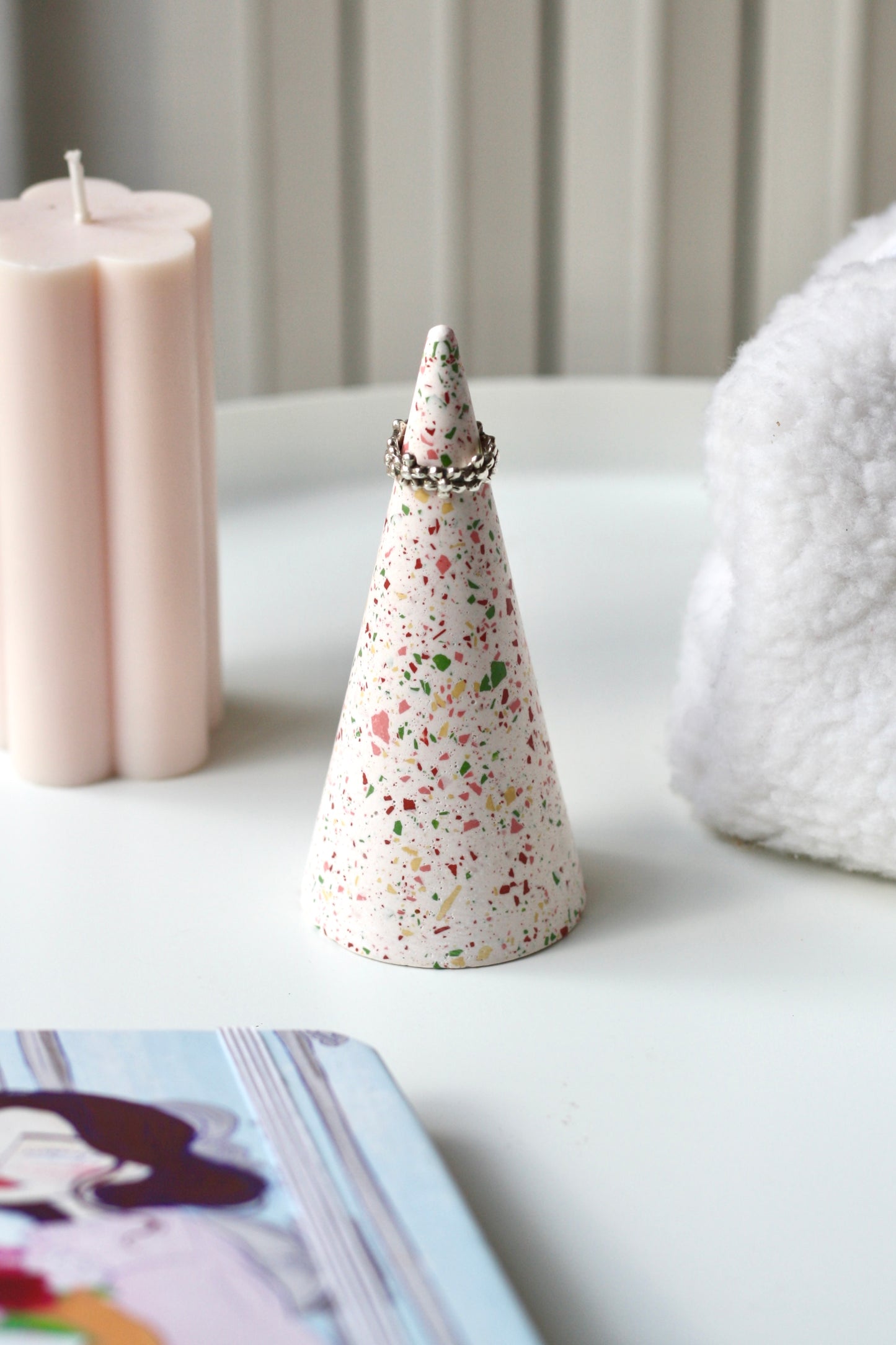 Cono porta anelli Bouquet