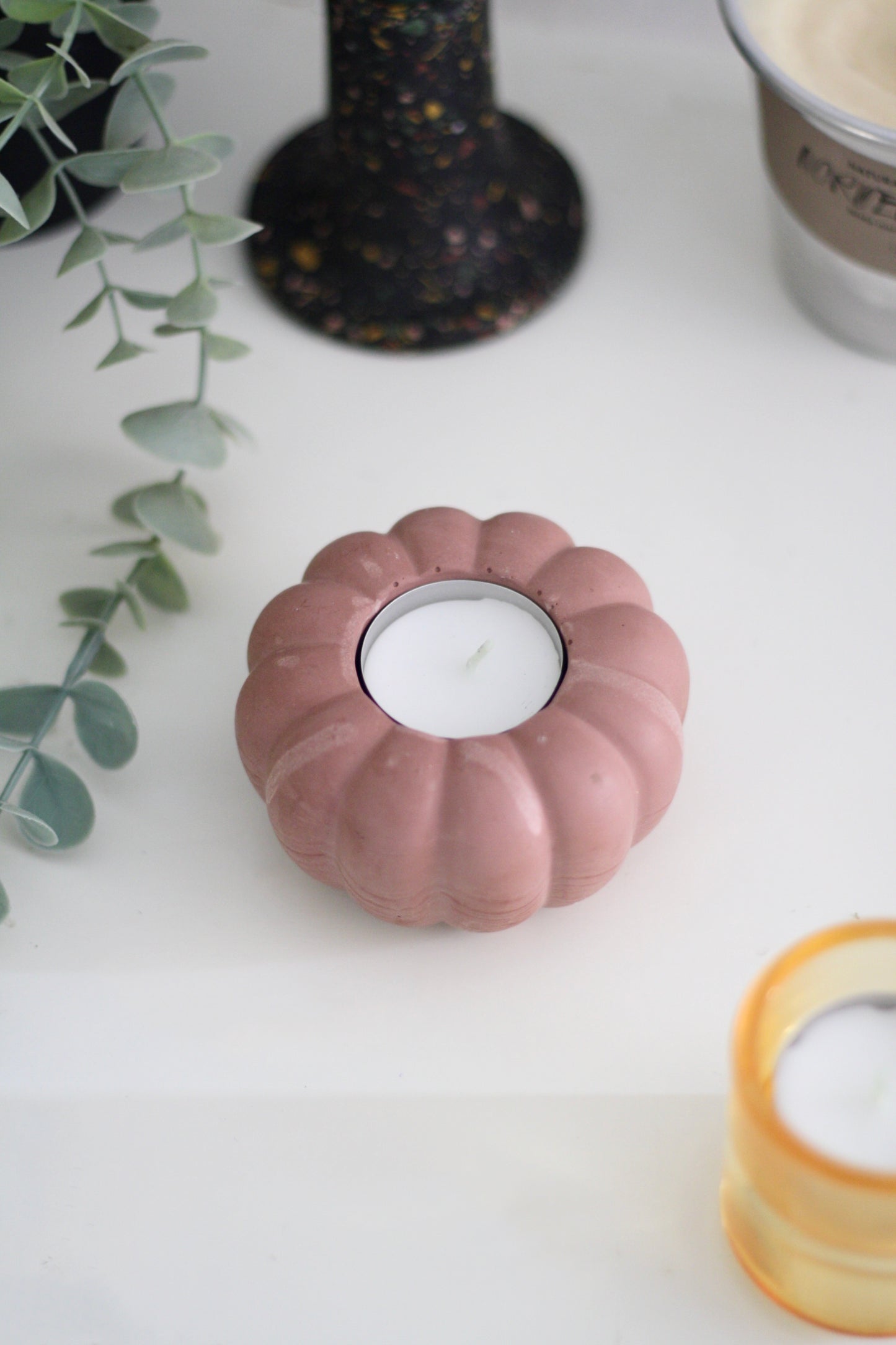 Portacandela Zucca Malva