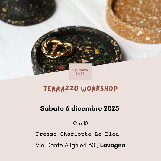 Workshop Terrazzo presso Charlotte Le Bleu (6 dicembre 2025)
