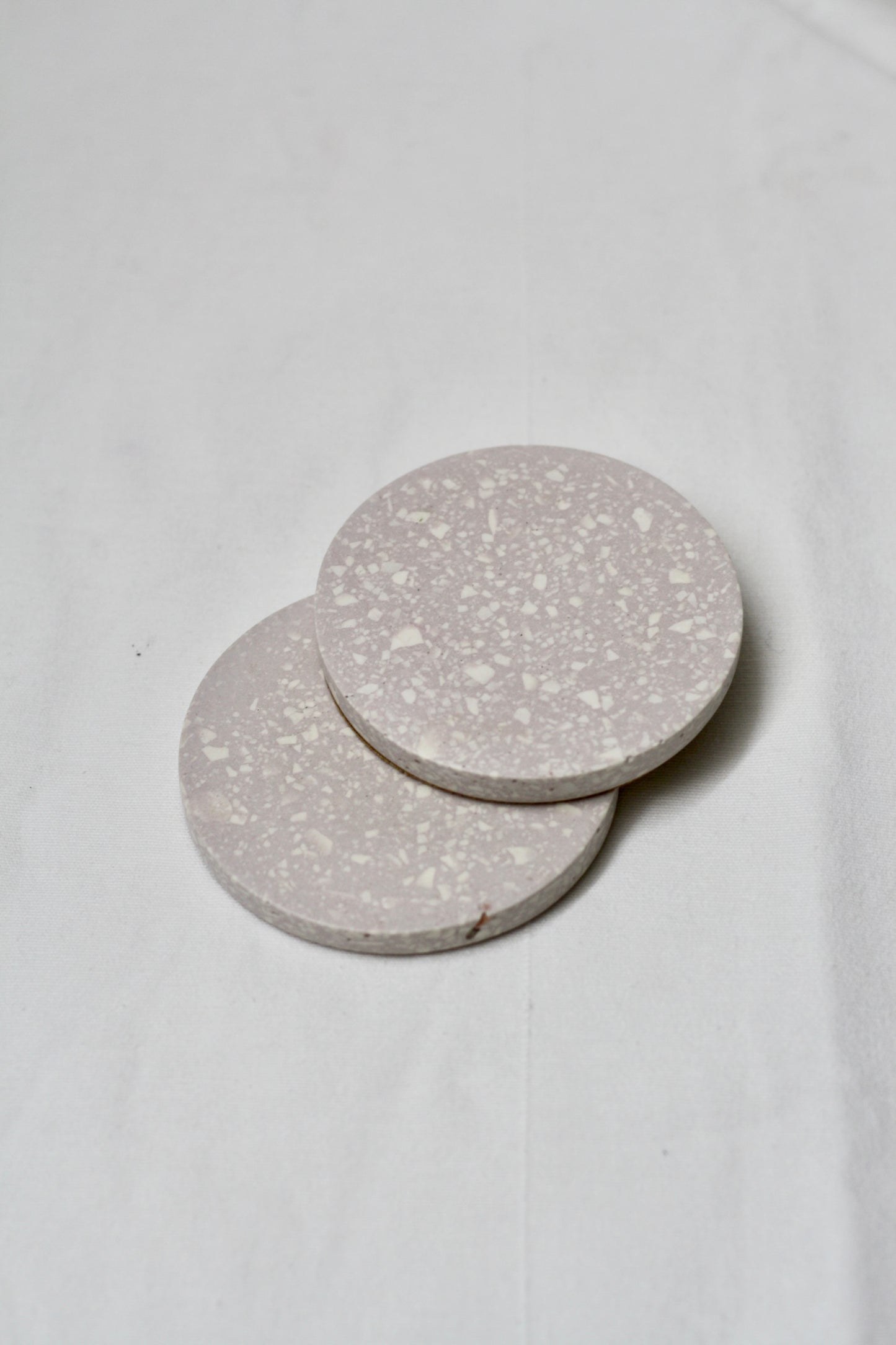 Coppia sottobicchieri lilla