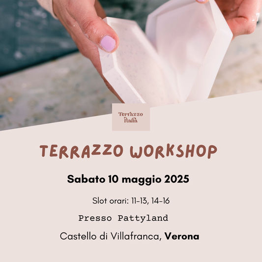 Workshop Terrazzo a Verona presso Pattyland (10 maggio 2025)