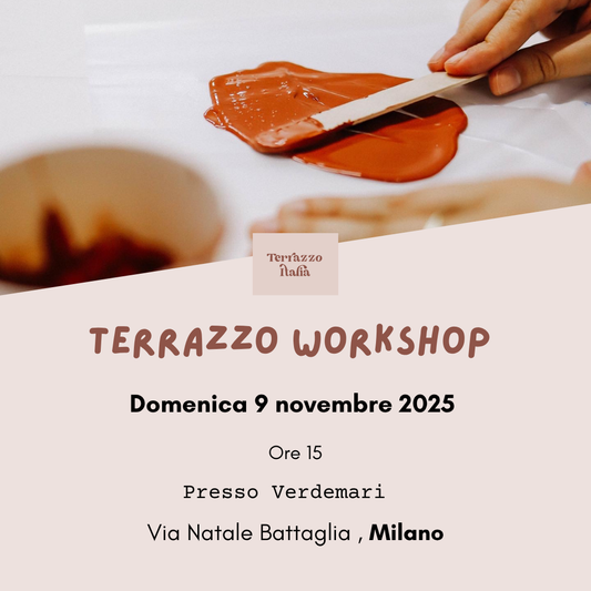 Workshop Terrazzo Milano (9 novembre 2025)