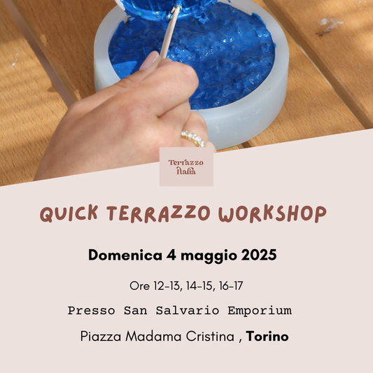 Quick Workshop Terrazzo a Torino (4 maggio 2025)